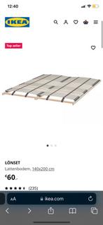 Lönset lattenbodem 140x200, Tweepersoons, Zo goed als nieuw, 200 cm, 140 cm