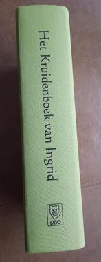 Kruidenboek van Ingrid Hardcover met Linnen rug, Boeken, Gezondheid, Dieet en Voeding, Zo goed als nieuw, Kruiden en Alternatief