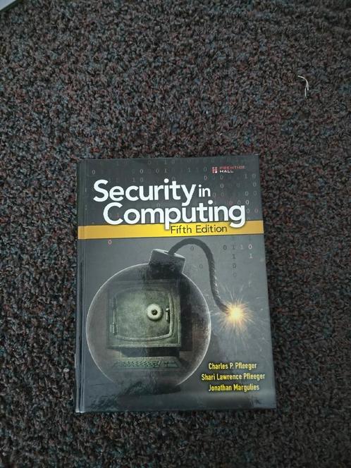 Security in Computing., Boeken, Studieboeken en Cursussen, Zo goed als nieuw, Ophalen of Verzenden