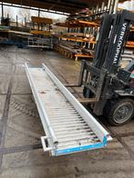 Aluminium loopbrug, Ophalen, 2 tot 5 meter, Gebruikt, .