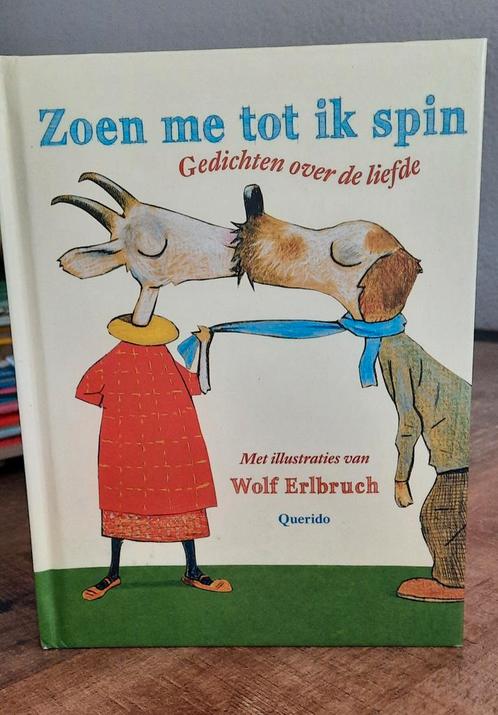 Zoen me tot ik spin - Wolf Erlbruch, Boeken, Gedichten en Poëzie, Gelezen, Eén auteur, Ophalen of Verzenden