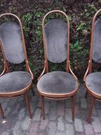 Set van 6 orginele thonet stoelen -model77- vintage  design, Huis en Inrichting, Stoelen, Ophalen of Verzenden, Gebruikt, Bruin