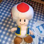 Toad knuffel nieuw met kaartje 20 cm groot, Ophalen of Verzenden, Nieuw