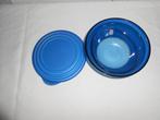 Tupperware Eleganzia kom Blauw 600ML NIEUW, Huis en Inrichting, Ophalen of Verzenden, Nieuw, Blauw, Bak of Kom