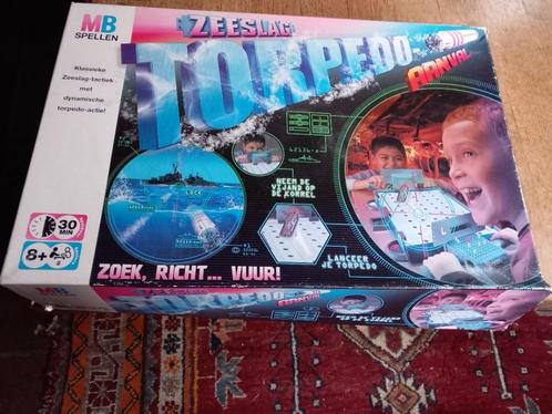 Zeeslag , torpedo , mb spel, klassieke zeeslag-tactiek, Hobby en Vrije tijd, Gezelschapsspellen | Overige, Gebruikt, Ophalen of Verzenden