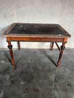Antiek Bureau Leestafel Schrijftafel met mooi bewerkte poten, Antiek en Kunst, Antiek | Meubels | Tafels, Ophalen