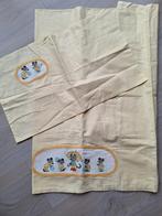 nieuw, Geel ledikant lakentje, Jongetje of Meisje, Hoeslaken of Sloop, Geel, Nieuw
