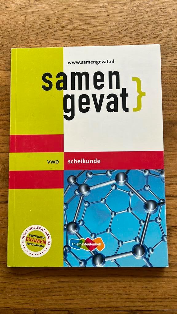 Samengevat - Vwo Scheikunde, Boeken, Schoolboeken, Zo goed als nieuw, Nederlands, VWO, Ophalen of Verzenden