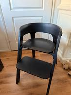 Stokke steps zwart, Huis en Inrichting, Stoelen, Ophalen, Zo goed als nieuw, Zwart, Eén