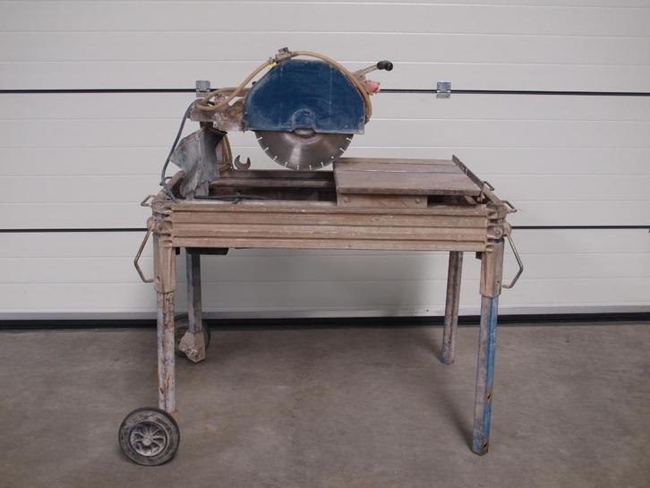 steenzaagmachine Carat T-3510 230 Volt gebruikt 350 mm, Doe-het-zelf en Verbouw, Gereedschap | Zaagmachines, Gebruikt, Overige typen