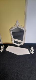 barok look spiegelset, Ophalen, Gebruikt, Rechthoekig, Minder dan 100 cm