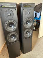 Meridian D600 voor onderdelen, zwarte kast, Audio, Tv en Foto, Luidsprekers, Niet werkend, Minder dan 60 watt, Front, Rear of Stereo speakers