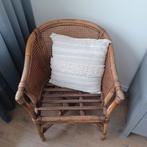 Vintage rotan stoel met webbing, Ophalen