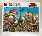 KING Puzzle - Piccadilly Circus - 1000 stukjes, Ophalen of Verzenden, 500 t/m 1500 stukjes, Gebruikt, Legpuzzel