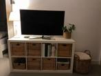 IKEA Kallax 4x2 Kast - Wit, Ophalen, Kunststof, Gebruikt, 100 tot 150 cm