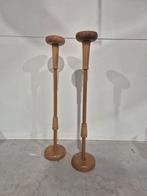 Mid century vintage deense vloer kandelaars 100 cm, Huis en Inrichting, Woonaccessoires | Kandelaars en Kaarsen, Onbekend, Ophalen of Verzenden