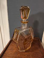 Art Deco Bohemian glas karaf, Ophalen