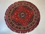 Perzisch geknoopt rond tafelkleed retro, Rond, Ophalen of Verzenden, Zo goed als nieuw, Overige kleuren
