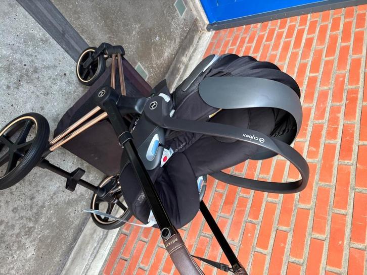 Cybex Priam deep black 4.0, Kinderen en Baby's, Kinderwagens en Combinaties, Gebruikt, Kinderwagen, Overige merken, Ophalen