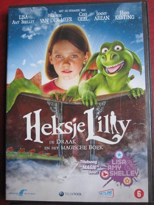 Heksje Lilly De Draak en het Magische Boek (2008), Cd's en Dvd's, Dvd's | Kinderen en Jeugd, Zo goed als nieuw, Film, Avontuur