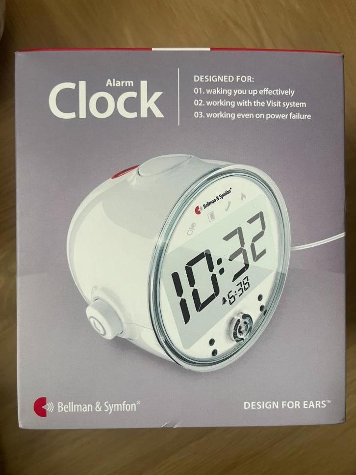 Bellman & Symfon Visit Wekker BE1580, Diversen, Verpleegmiddelen, Zo goed als nieuw, Ophalen of Verzenden
