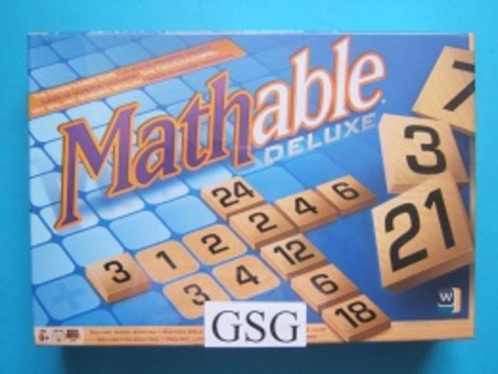 Mathable deluxe nr. 5001-00, Hobby en Vrije tijd, Gezelschapsspellen | Bordspellen, Nieuw, Ophalen