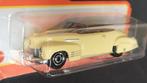 Cadillac Series 62 cabrio geel 1:64 3inch Matchbox Pol, Verzenden, Nieuw, Auto
