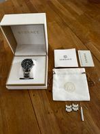 Versace heren horloge ZGAN, Sieraden, Tassen en Uiterlijk, Horloges | Heren, Overige merken, Staal, Staal, Polshorloge