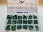 Assortiment van 265 stuks O-ringen in 18 groottes, Ophalen of Verzenden, Nieuw, Universele onderdelen