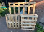 1x Houten Pallet, Doe-het-zelf en Verbouw, Hout en Planken, Ophalen, Gebruikt, Minder dan 200 cm, Pallet