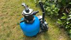 Perfect werkende zandfilter pomp met glasvulling zf400, Tuin en Terras, Zwembad-toebehoren, Ophalen of Verzenden, Zo goed als nieuw