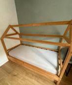 Huisbed met lade voor loge, Ophalen, 90 cm, Eenpersoons, Wit