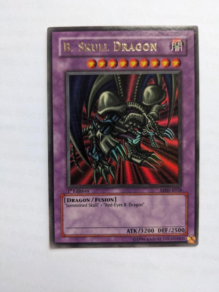 Yu-Gi-Oh! B. Skull Dragon – MRD-E018 –1st Edition Ultra Rare, Hobby en Vrije tijd, Verzamelkaartspellen | Yu-gi-Oh!, Zo goed als nieuw