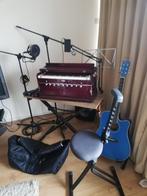 Karter Harmonium Set met Gitaar, Microfoons & Meer!, Ophalen of Verzenden, Gebruikt