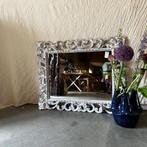 Barok spiegel - houten lijst - 100 x 80 cm - bij TTM Wonen, 100 tot 150 cm, Nieuw, Info@ttmwonen.nl, 75 tot 100 cm