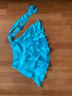 Satijnen rokje met broekje maat S, Kleding | Dames, Rokken, Blauw, Ophalen of Verzenden, Zo goed als nieuw, Maat 36 (S)