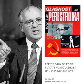 Eerste druk DE Editie Plakate von Glasnost und Perestroika beschikbaar voor biedingen