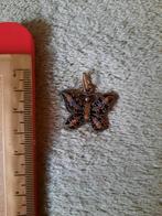 Hangertje vlinder, Sieraden, Tassen en Uiterlijk, Kettingen, Ophalen of Verzenden, Zilver, Overige materialen