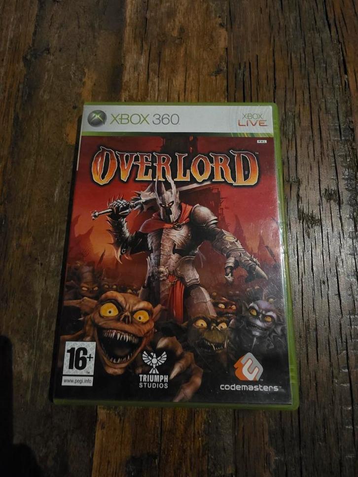 Overlord - Xbox 360 (PAL), Spelcomputers en Games, Games | Xbox 360, Gebruikt, Avontuur en Actie, 1 speler, Vanaf 16 jaar, Ophalen of Verzenden