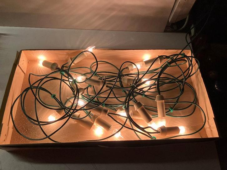 Kerstverlichting  7 sets, Diversen, Kerst, Zo goed als nieuw, Ophalen