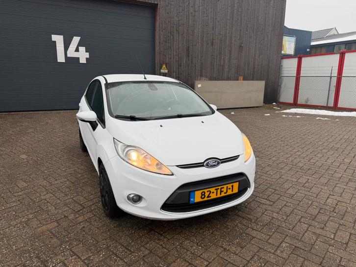 Ford Fiësta 1.6 Tdci 5DR 2012 Wit nette auto rijd top, Auto's, Ford, Bedrijf, Fiësta, ABS, Airbags, Airconditioning, Alarm, Android Auto