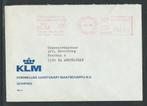 Roodfrankering KLM 1980, Postzegels en Munten, Brieven en Enveloppen | Nederland, Envelop, Ophalen of Verzenden