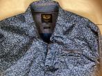 Originele PME Legend stretch overhemd L, Ophalen, Blauw, Zo goed als nieuw, Halswijdte 41/42 (L)