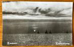 Zandvoort zonsondergang zeilbootjes, Ophalen of Verzenden, 1940 tot 1960, Noord-Holland