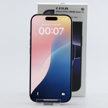 iPhone 16 Pro 256GB Zwart | In Prima Staat beschikbaar voor biedingen