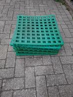 Groene kunststof planken, Tuin en Terras, Palen, Balken en Planken, Ophalen, Gebruikt, Minder dan 180 cm, Planken