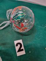 kerstballen doorzichtig vijf stuks verschillende [b192], Ophalen of Verzenden