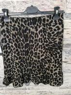 Donkergroene rok met zwarte stippen Maat m h, Maat 38/40 (M), Pescara, Ophalen of Verzenden, Zo goed als nieuw