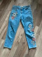 Costes Jeans met Bloemen - Maat W31, Ophalen of Verzenden, Zo goed als nieuw, Blauw, W30 - W32 (confectie 38/40)