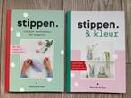 Stippen, Stippen & kleur met patroon Happy Day & Light Beam, Ophalen of Verzenden, Zo goed als nieuw, Nienke van der Zwan, Tekenen en Schilderen